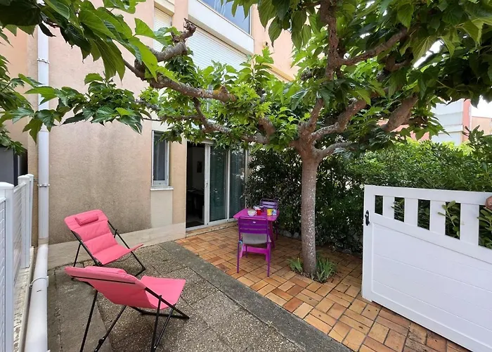 En Rez-de-chaussee Avec Terrasse A 4med301 Διαμέρισμα Narbonne-Plage